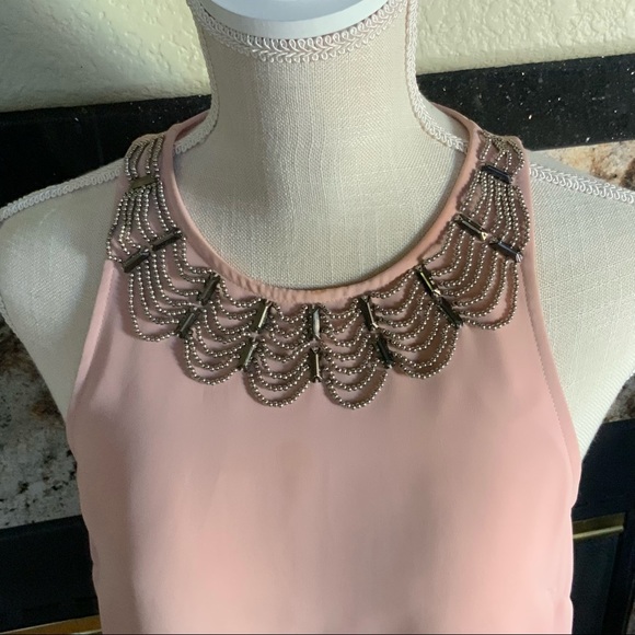 Bebe Embellished Mauve Blouse - Picture 7 of 11